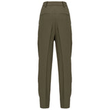 Green Polyester Jeans & Pant