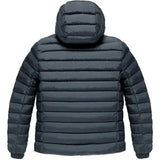 Light Blue Nylon Men Jacket