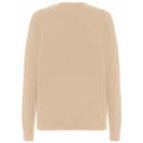 Beige Wool Men's Sweater