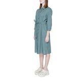 Green Linen Dress