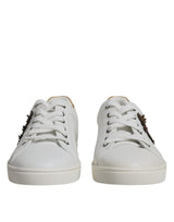 White London Heart Low Top Sneakers Shoes