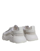 White Leather Daymaster Low Top Sneaker Shoes