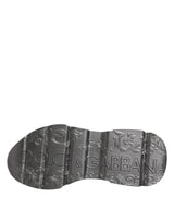 White Silver DAYMASTER Leather Sneakers Shoes