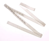 Elegante cintura in barca cristallina