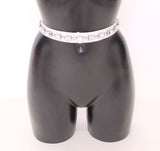 Elegante cintura in barca cristallina