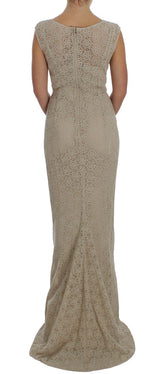 Vestido maxi de beige beige beige beige