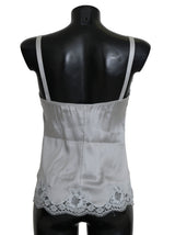 Μεταξωτό τεντωμένο φόρεμα χημικής δαντέλας