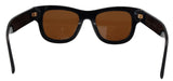 Occhiali da sole acetato marrone chic