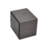 Raffinierte Silberstahl Chronograph Watch