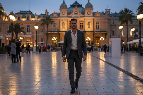 THE MONACO GENTLEMAN: MODERN ELEGANCE SHAPED BY THE RIVIERA