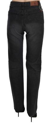 Ανυψώστε το στυλ σας: Chic Black High Waist Denim