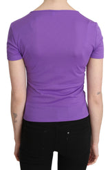 Chic Purple Casual Top για την καθημερινή κομψότητα