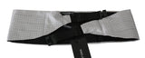 Elegante seda gris Cummerbund