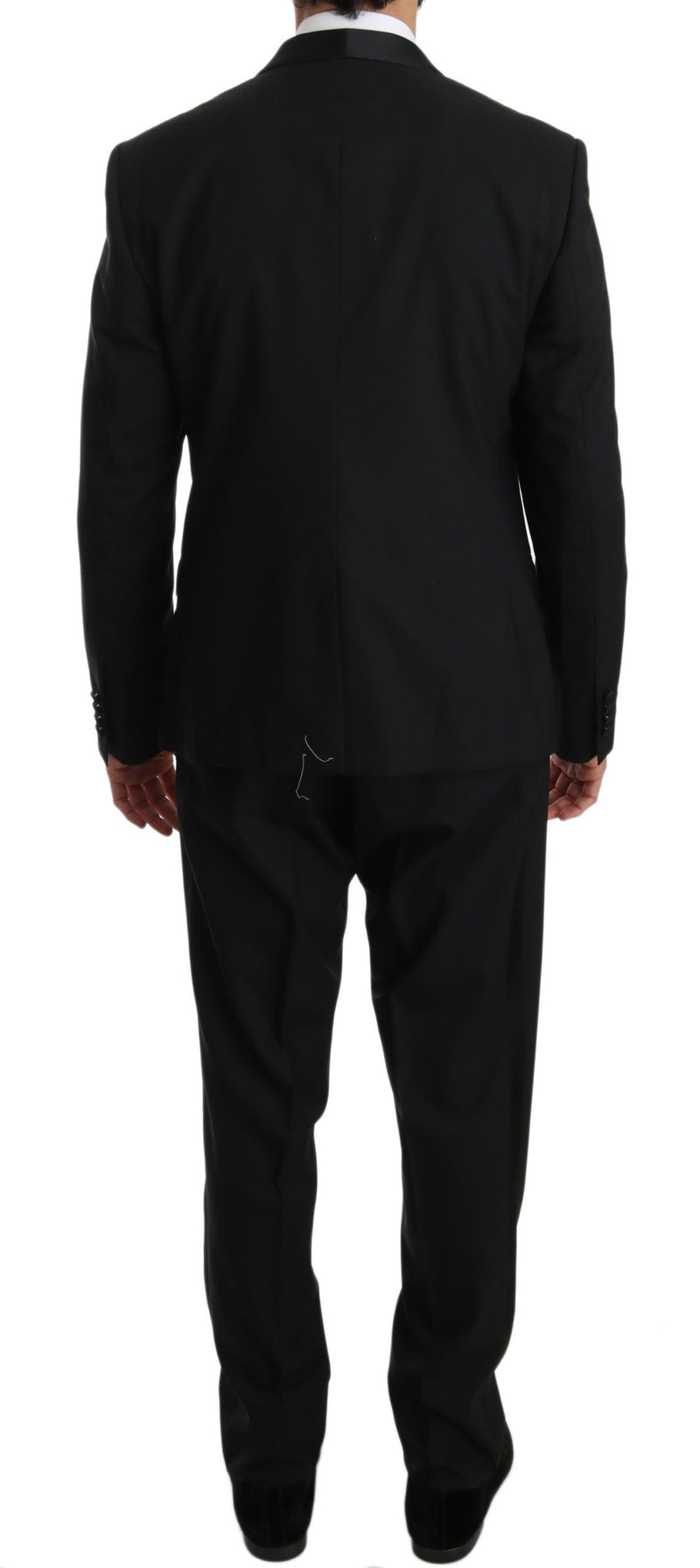 Ensemble de costumes martini élégant noir slim fit