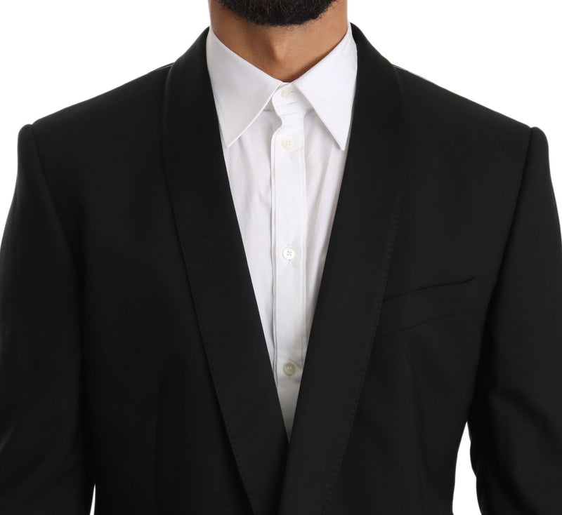 Ensemble de costumes martini élégant noir slim fit