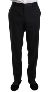 Elegant Black Slim Fit Martini Suit Set