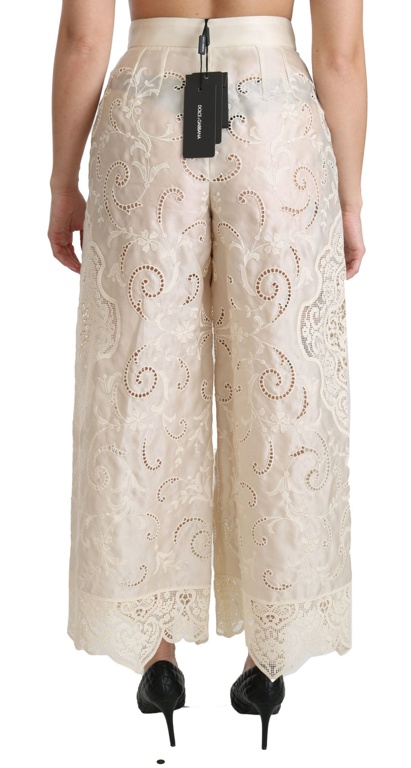 Elegante Hochtaille Palazzo -Kumpelhose