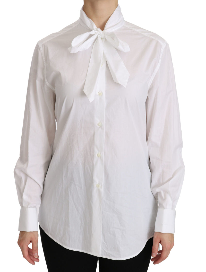 Elegante top de polo de cuello de tortuga blanca