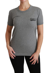 TEE CHIC GREY AMORE PATCH CREWNECK