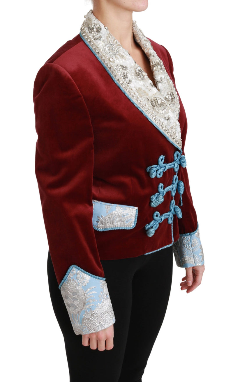 Plentulent Red Baroque Λεπτομέρειες Blazer