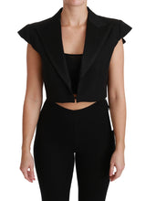 Gilet de blazer rangeur noir élégant