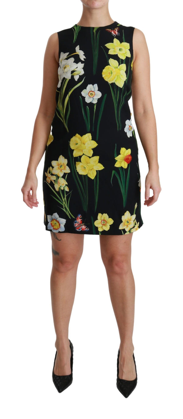 Blumenscheide Mini -Kleid - Eleganz neu definiert