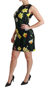 Vestido de la vaina floral mini - elegancia redefinida