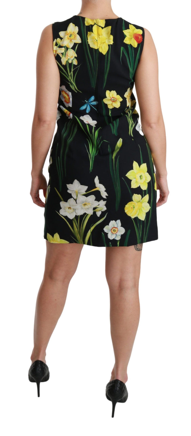 Blumenscheide Mini -Kleid - Eleganz neu definiert