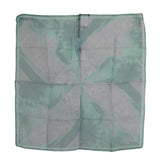 Elegant Silk Green Printed Scarf