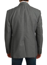 Elegante Pattern Fantasy Grey Slimt Blazer