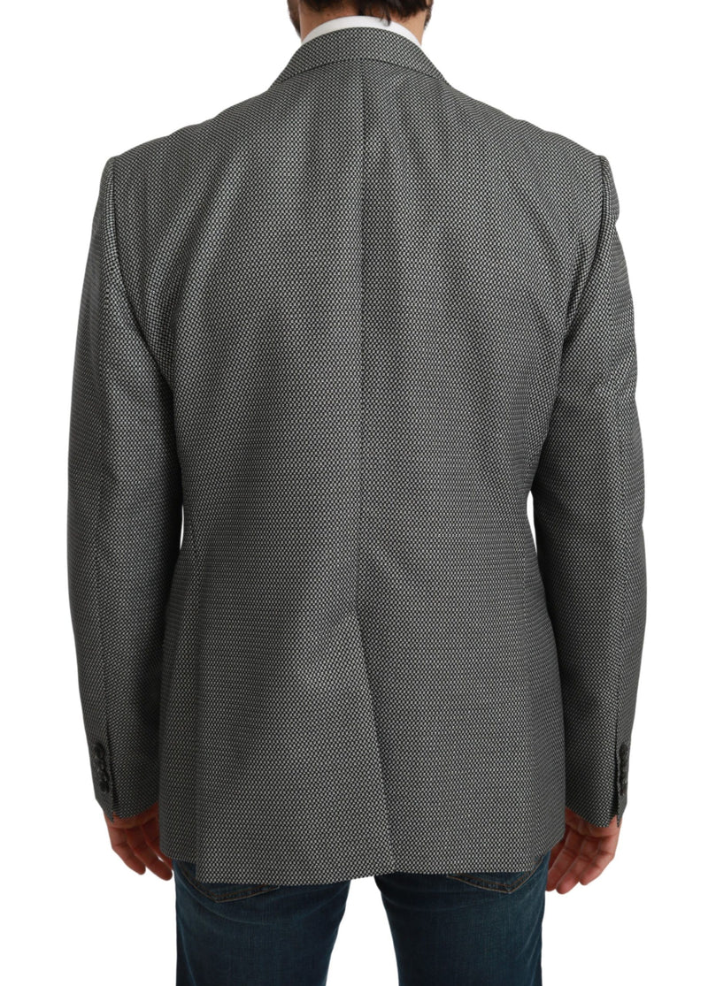 Blazer élégant Grey Fantasy Match Slim Fit