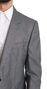 Blazer élégant Grey Fantasy Match Slim Fit