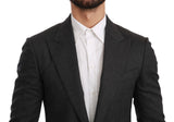 Κομψό γκρι λεπτό Fit Formal Blazer