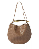 Medium Sardine Intrecciato Leather Shoulder Bag