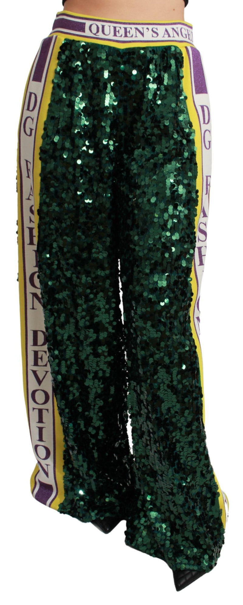 Pantaloni con paillettes multicolore esclusivi