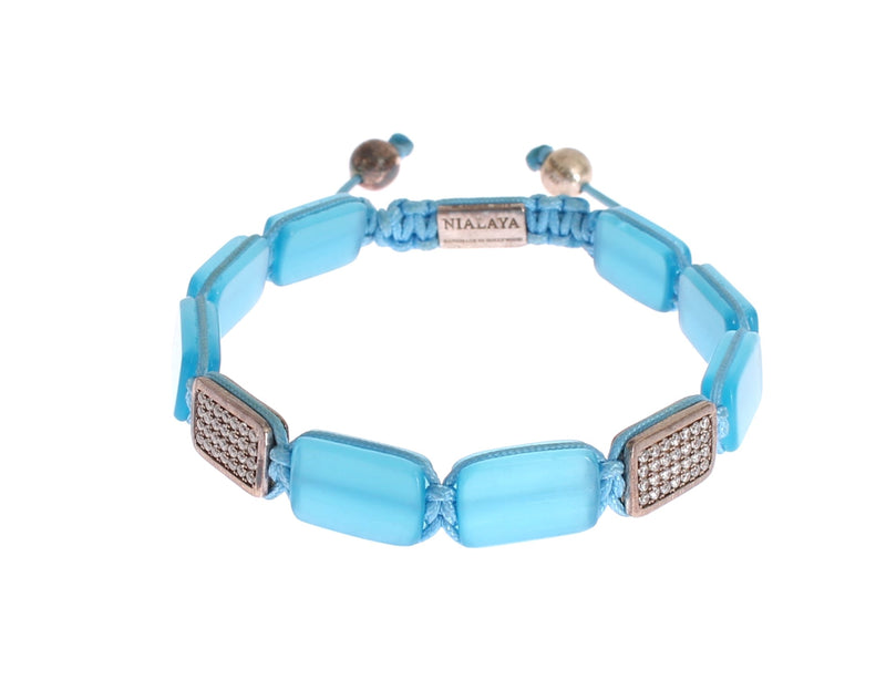 Chic Nialaya Diamond & Opal Perlen Armband