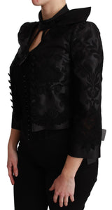 Exquisite Blumenblazer Jacquard Corset