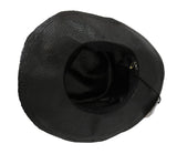 Cappello floppy nero chic - eleganza senza tempo