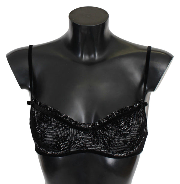 Soutien-gorge Balconcino en maille noir élégant