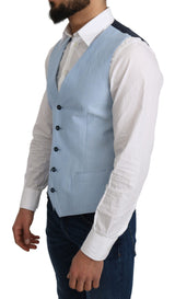 Elegante chaleco formal de hombres Azure