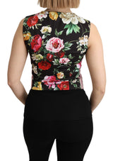 Gilet sans manches chic dans les teintes roses