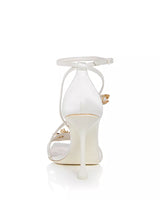 Women's Zea 95 Flower Jewel Satin Sandals