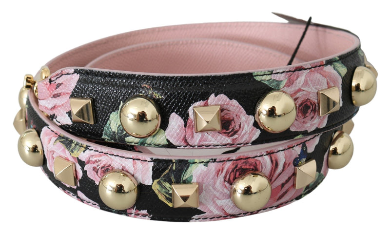 STRAPE ÉLÉGANT DE CUIR FLORAL