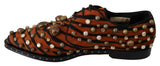 Tiger Match Crystal Embellid Flats