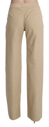 Pantalon large à la jambe large beige grave beige