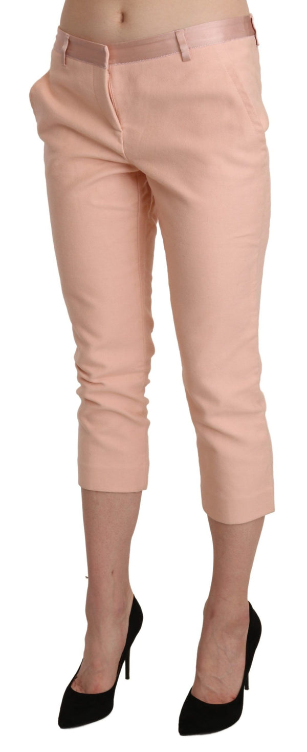 Pantalon skinny rose chic