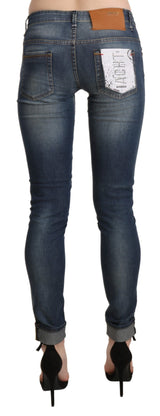 Jean skinny cuit skinny bleu chic