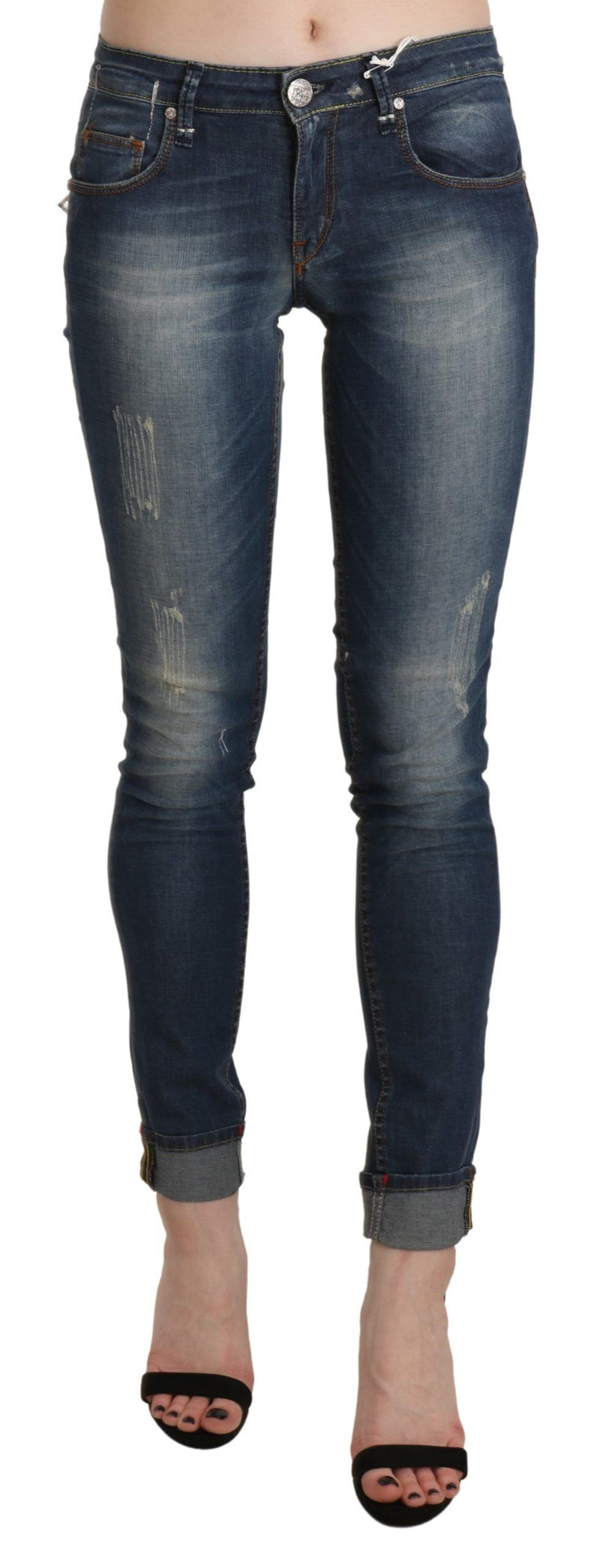 Jean skinny cuit skinny bleu chic