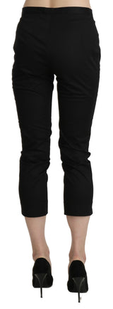 Pantalon skinny de taille haute élégante