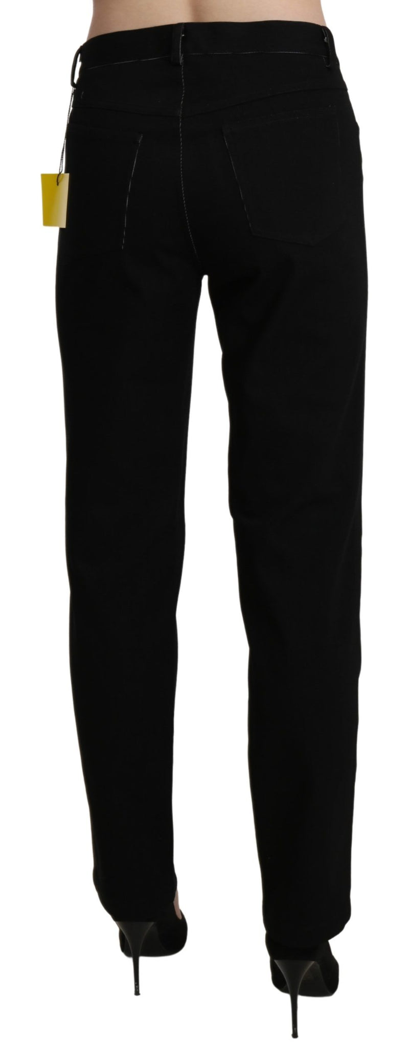 Pantalon noir droit élégant